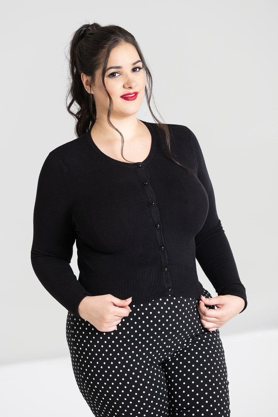 Hell Bunny Cardigan schwarz Grösse S (Gebraucht) in Amsoldingen für CHF