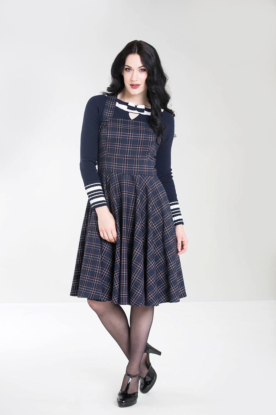 Peebles Pinafore Dress