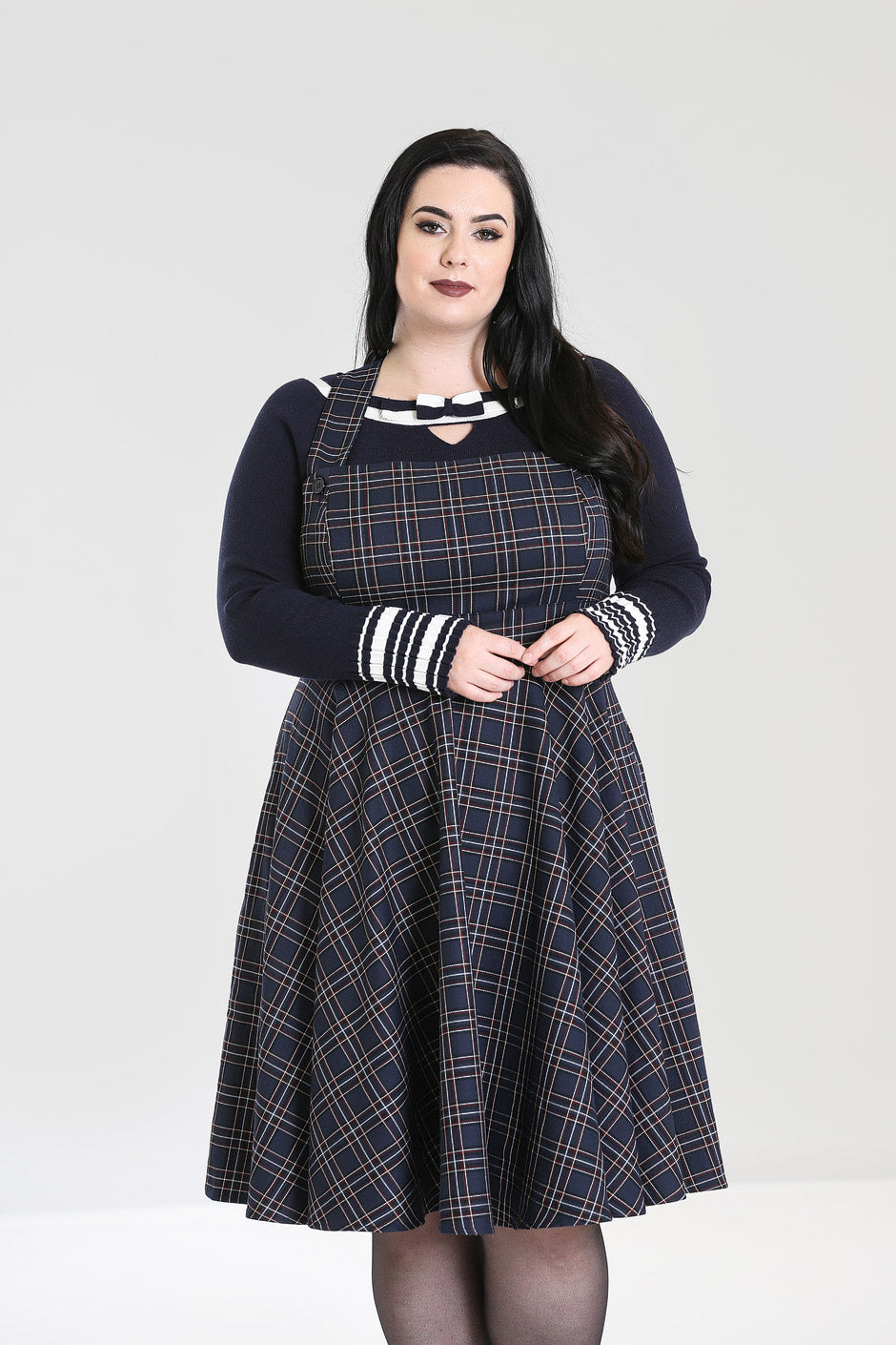 Peebles Pinafore Dress