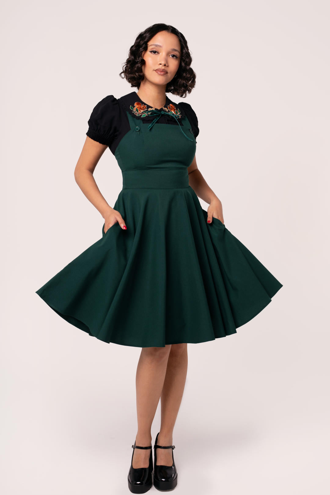 Patti Pinafore Dress