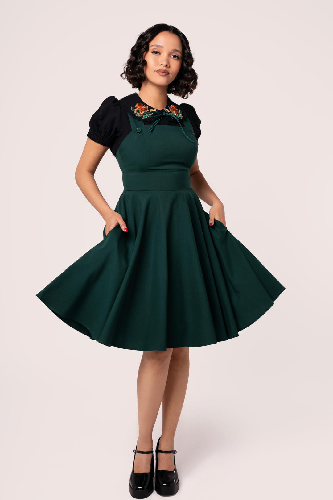 Patti Pinafore Dress