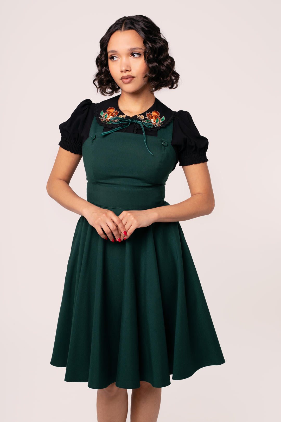 Patti Pinafore Dress