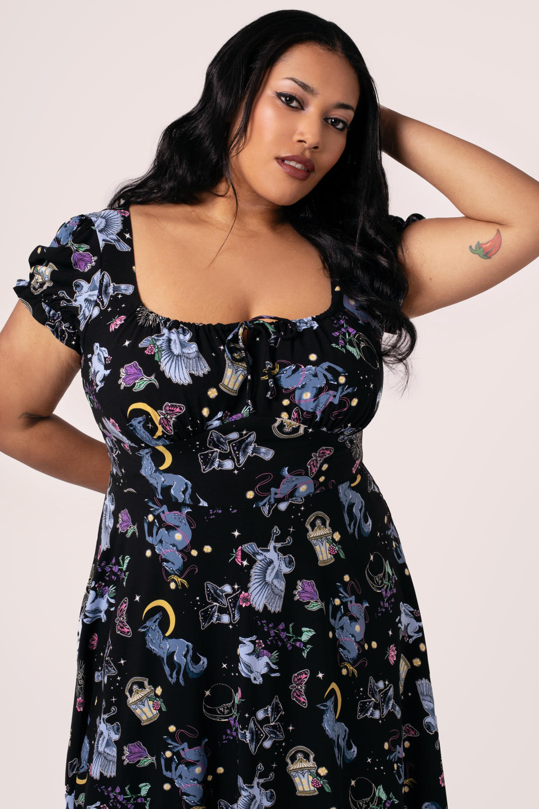 Moonlit Midi Dress