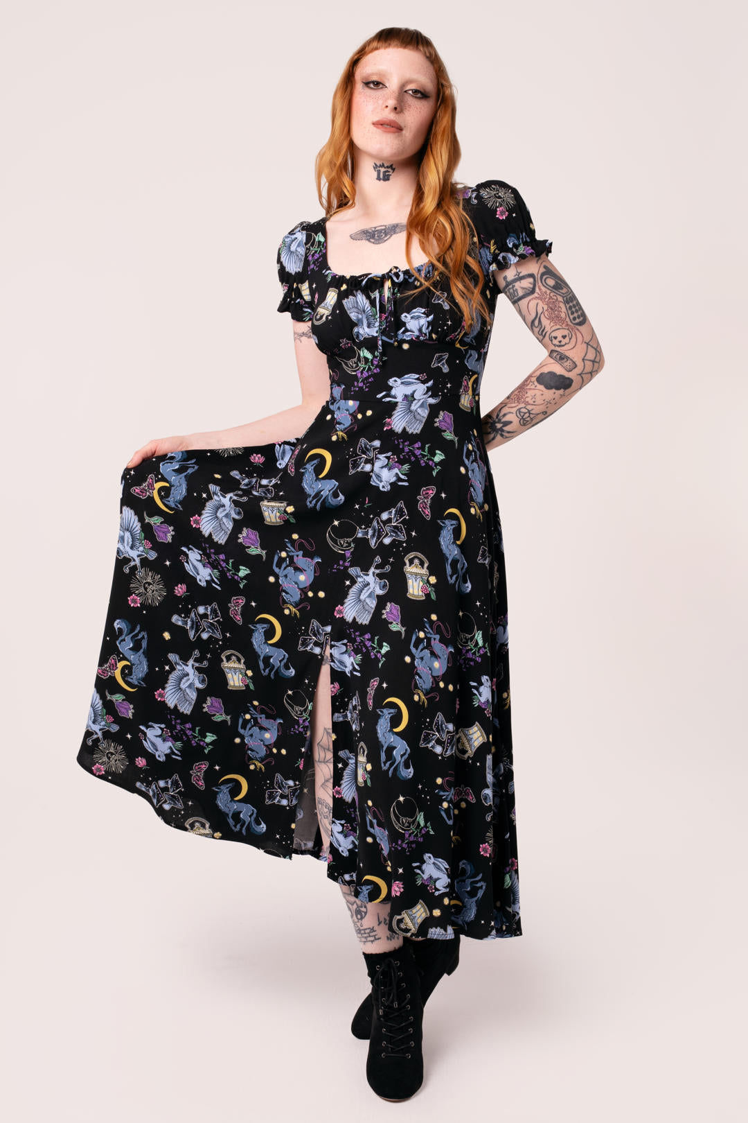 Moonlit Midi Dress