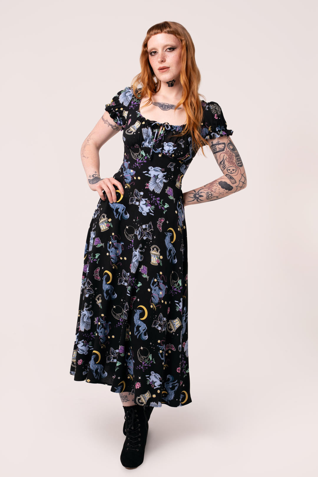 Moonlit Midi Dress