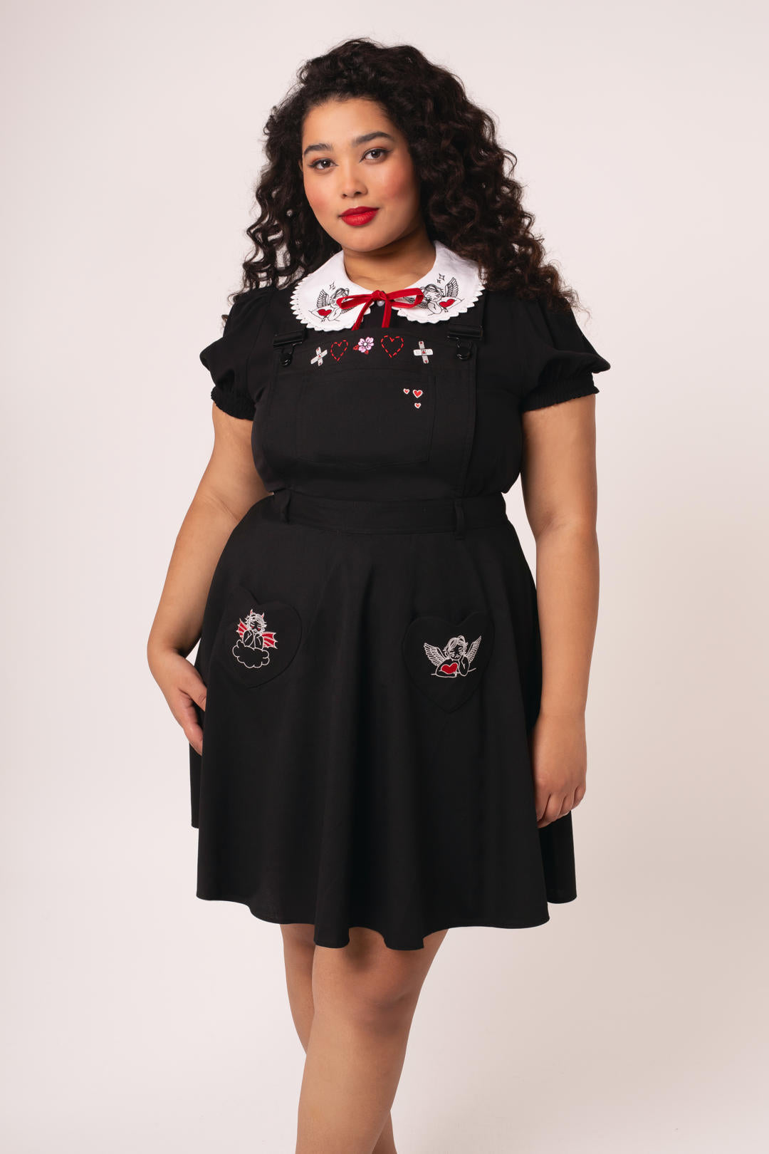Cupid Pinafore Dress