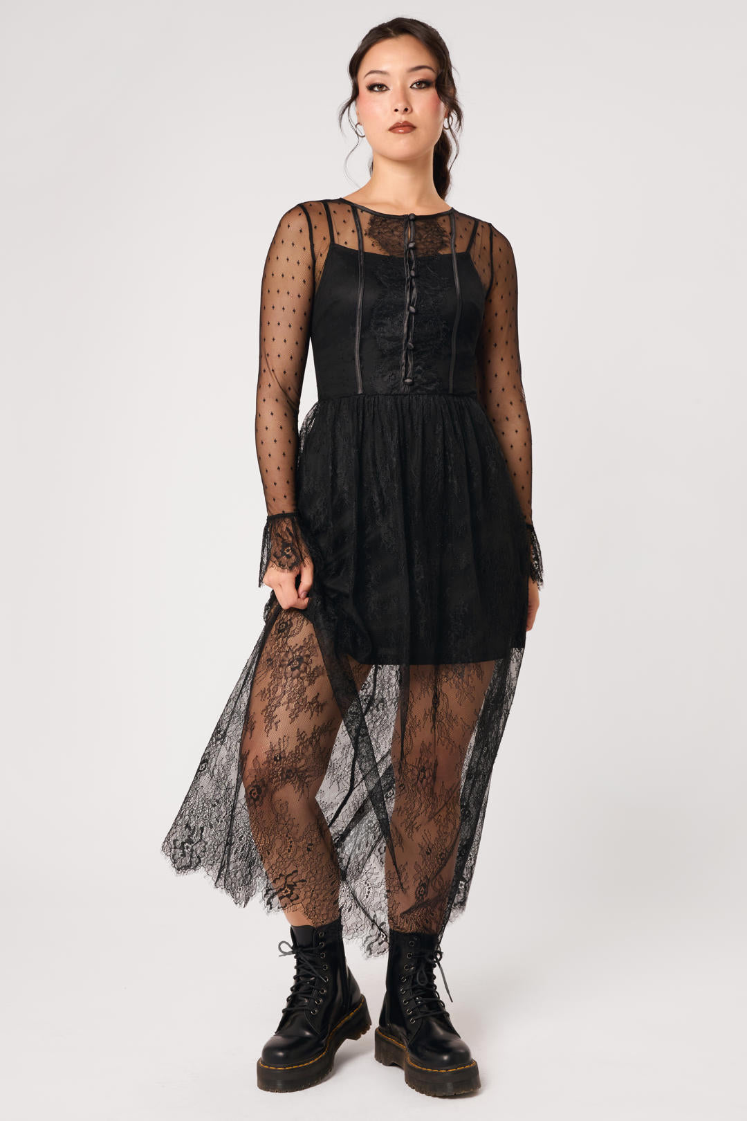 Dark Knight Midi Dress