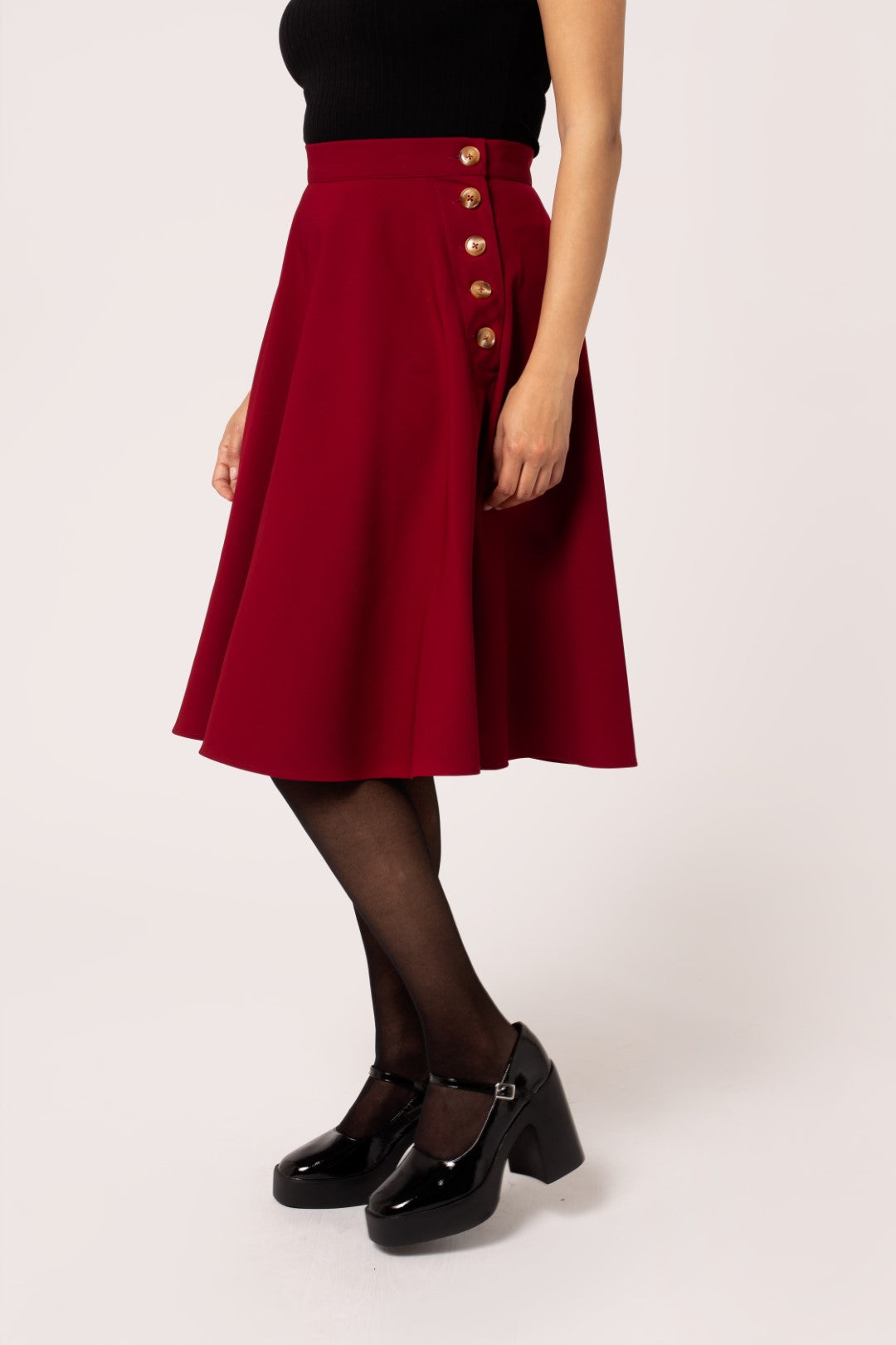 Ravenwood Skirt Dark Red