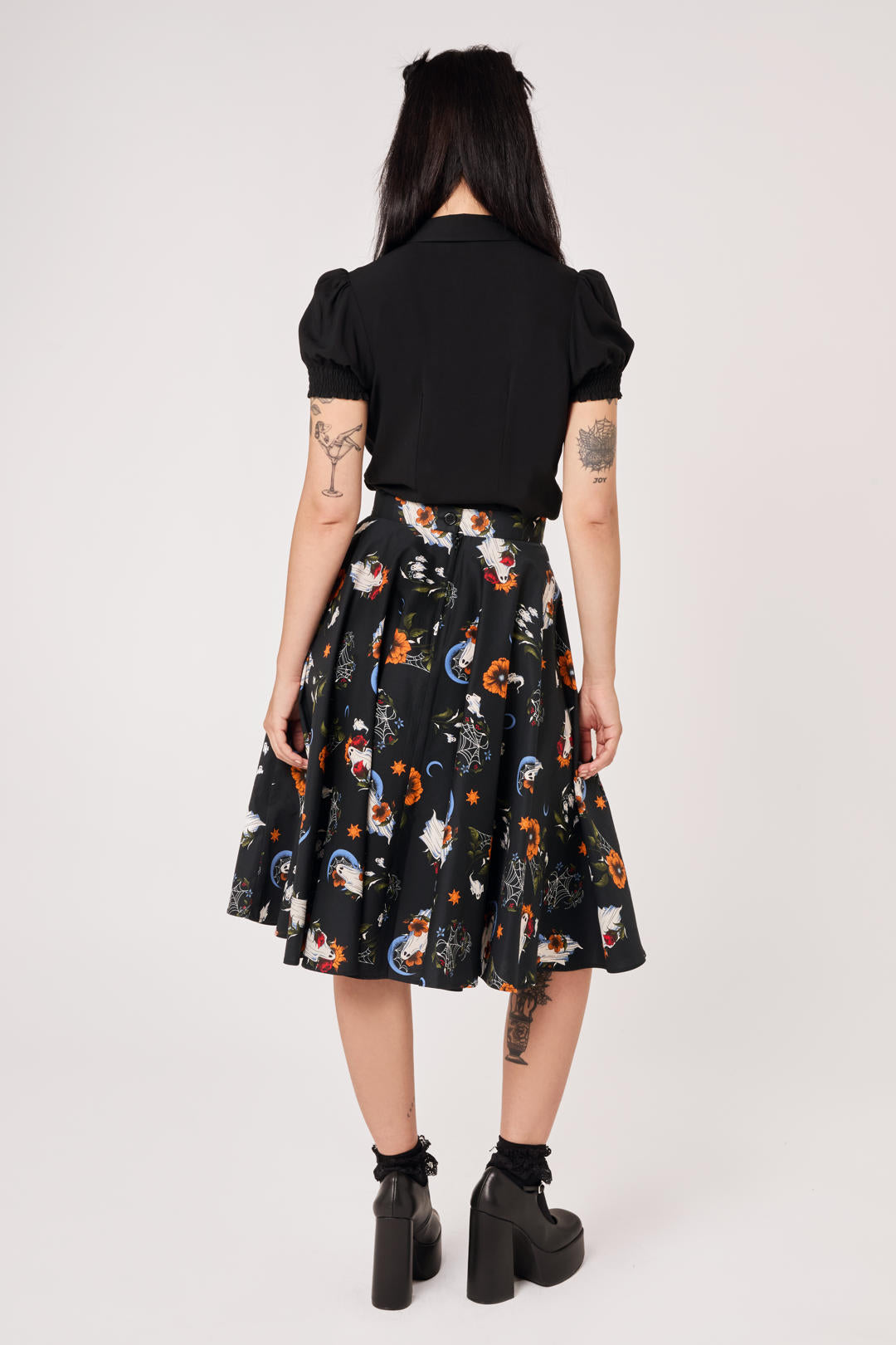 Ghost Flower Skirt