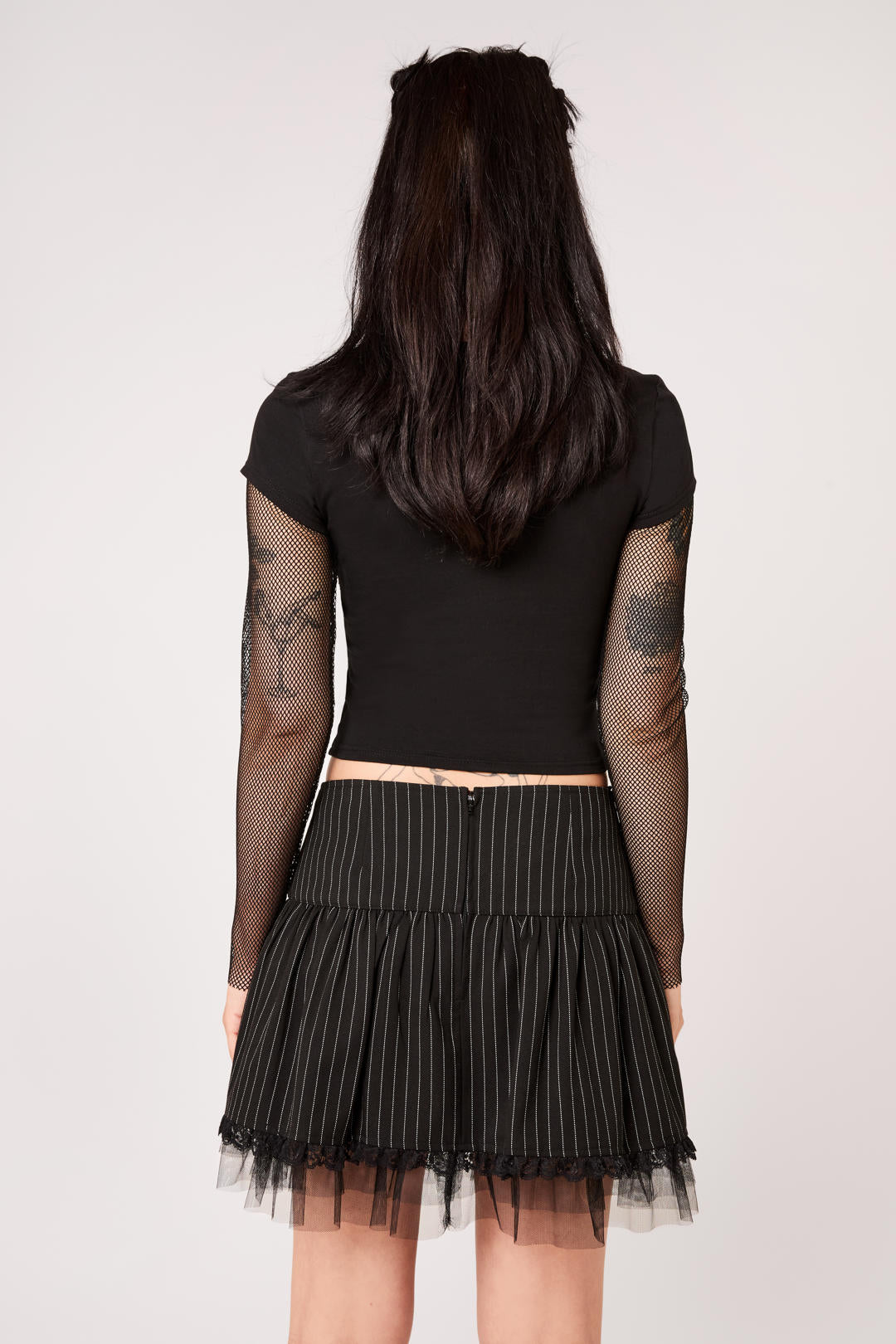 Quinzel C Pinstripe Skirt