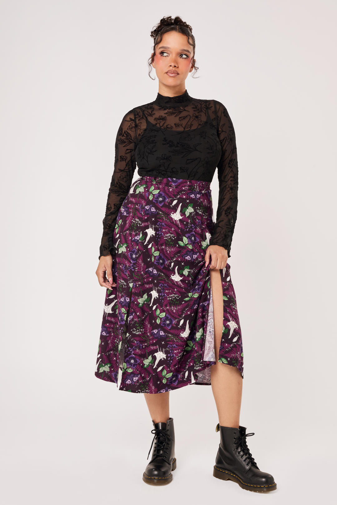Deadly Bouquet Skirt