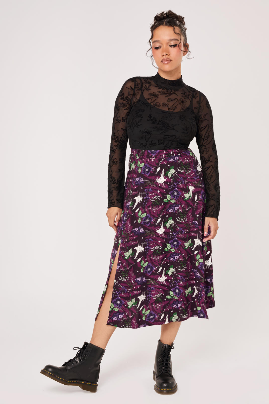 Deadly Bouquet Skirt