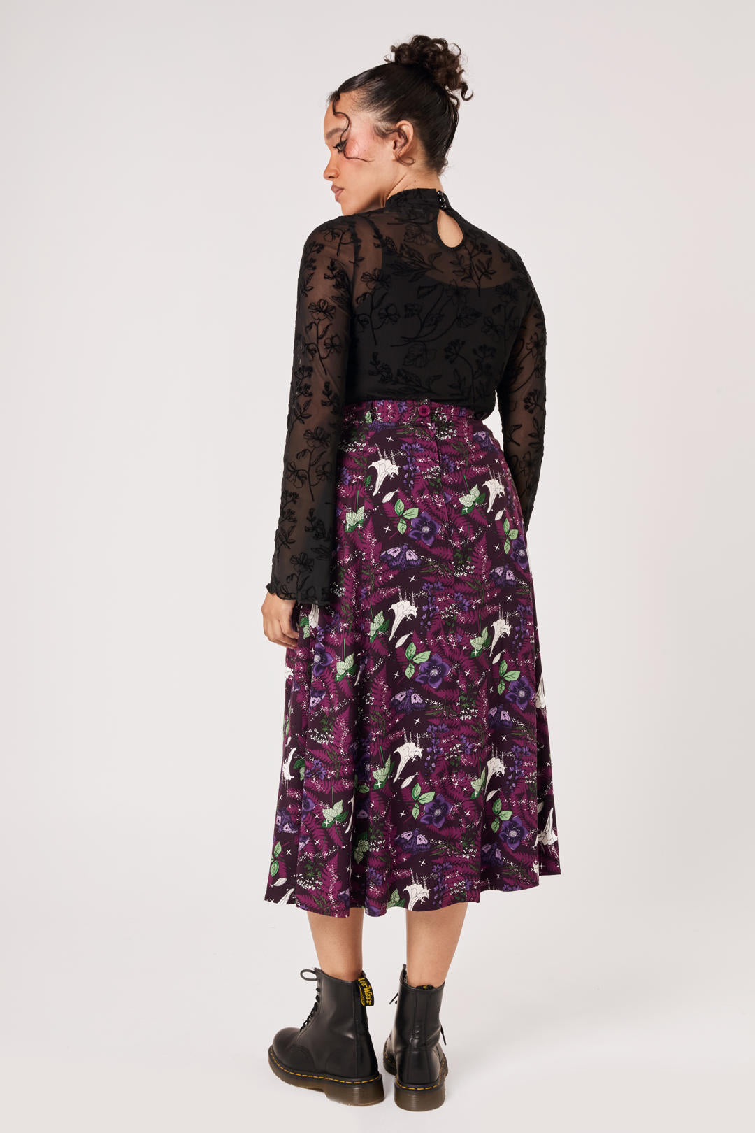 Deadly Bouquet Skirt