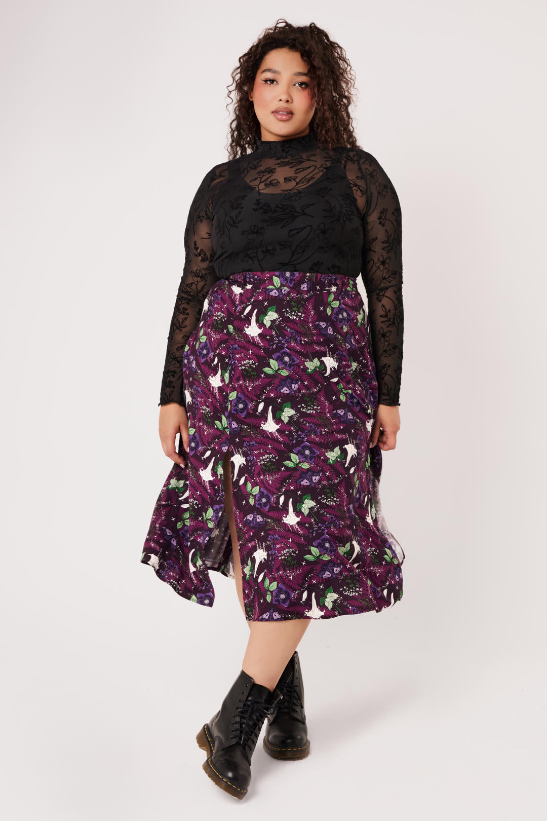 Deadly Bouquet Skirt