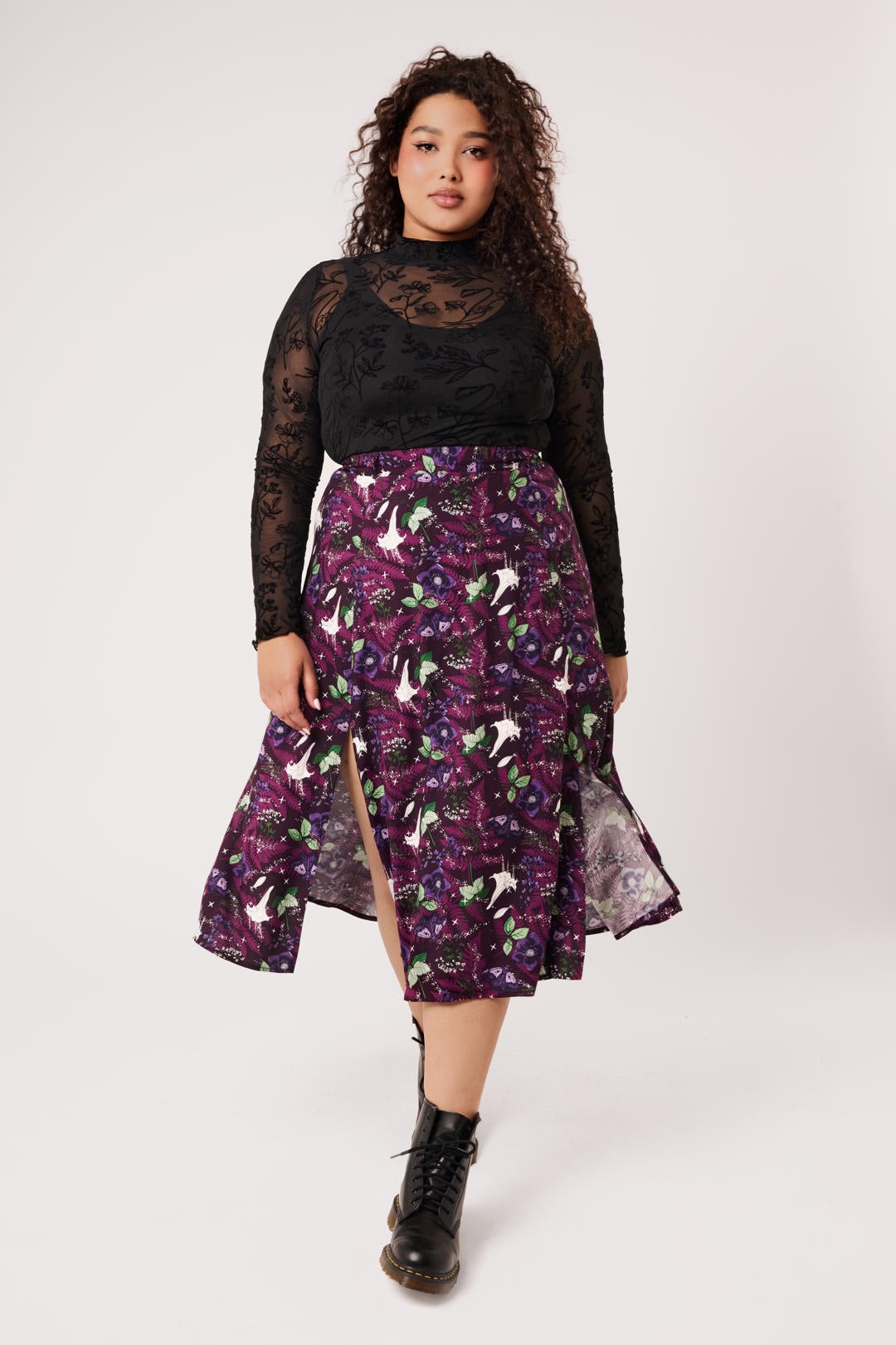 Deadly Bouquet Skirt