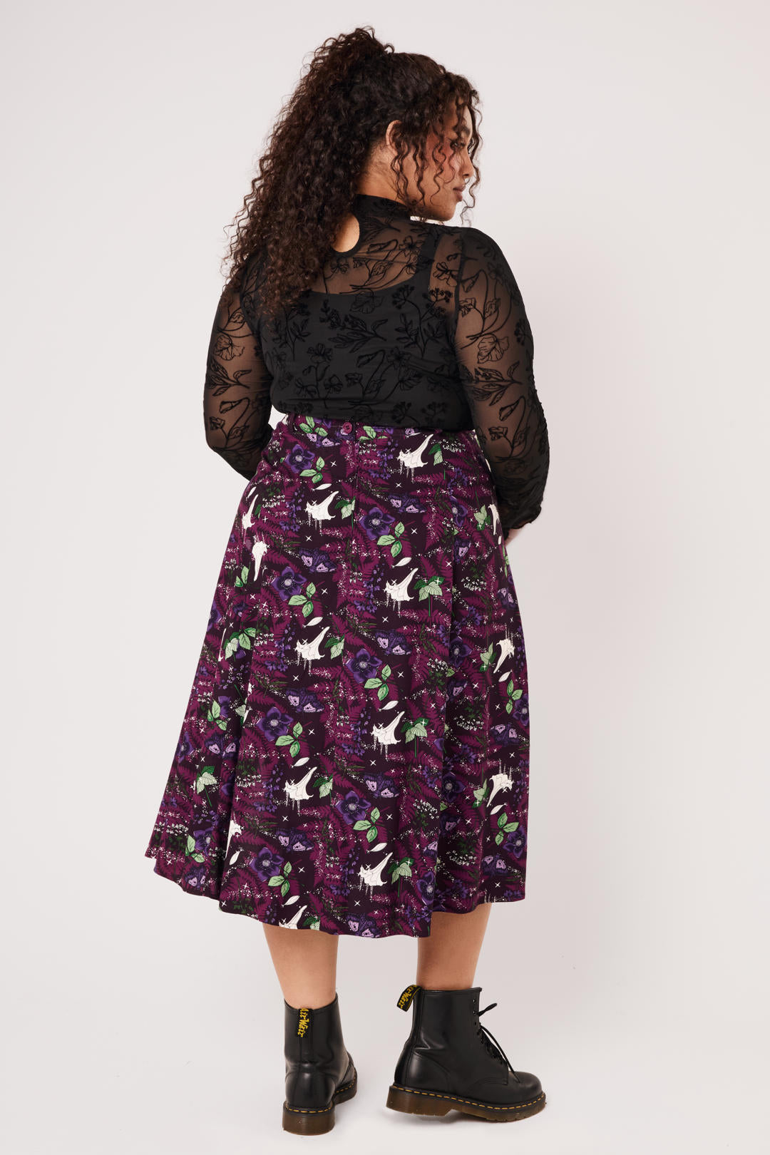 Deadly Bouquet Skirt
