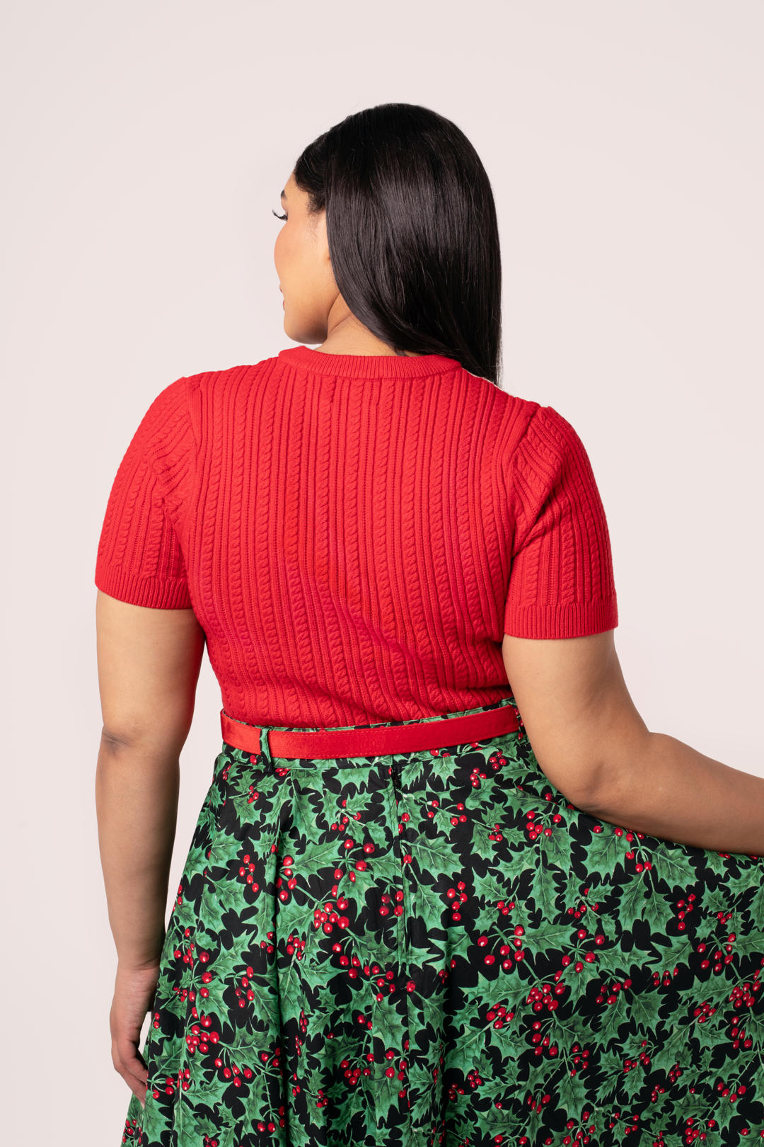 Poinsettia Top