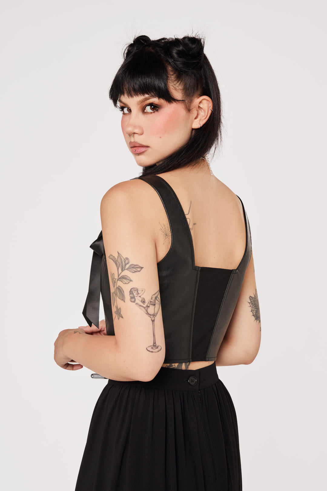 Black Steel Corset