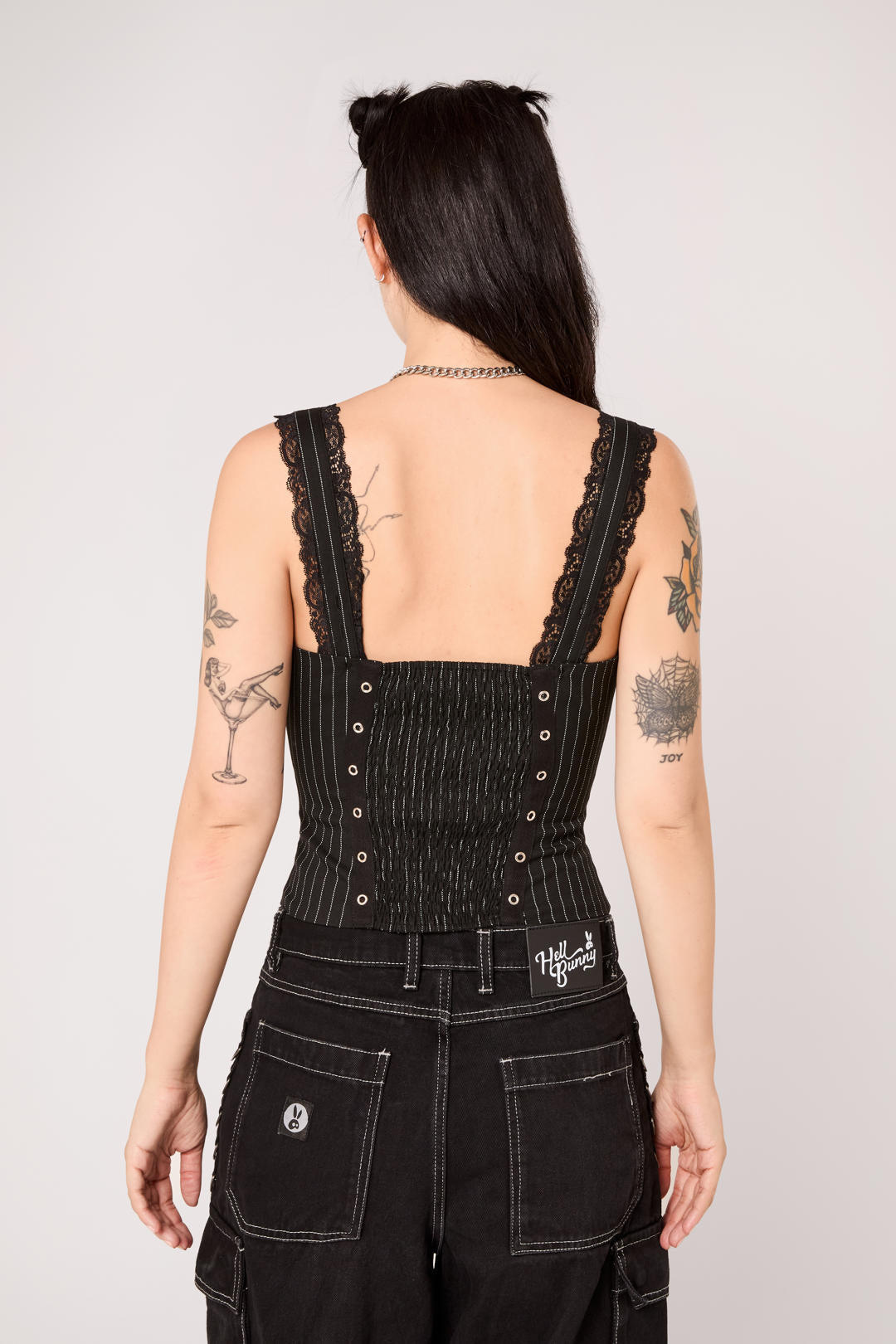 Quinzel C Pinstripe Top