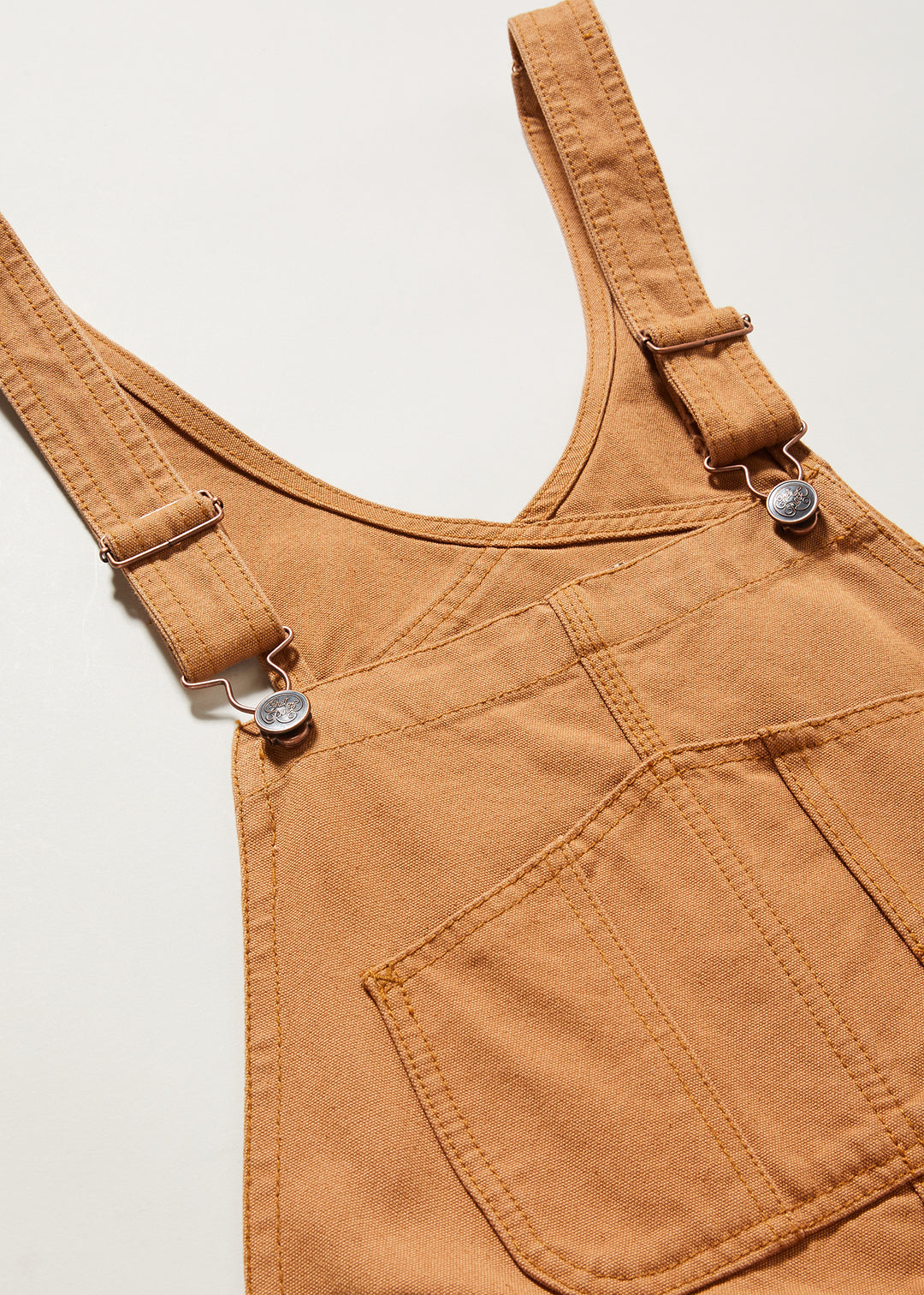 Stan Workwear Dungarees Brown