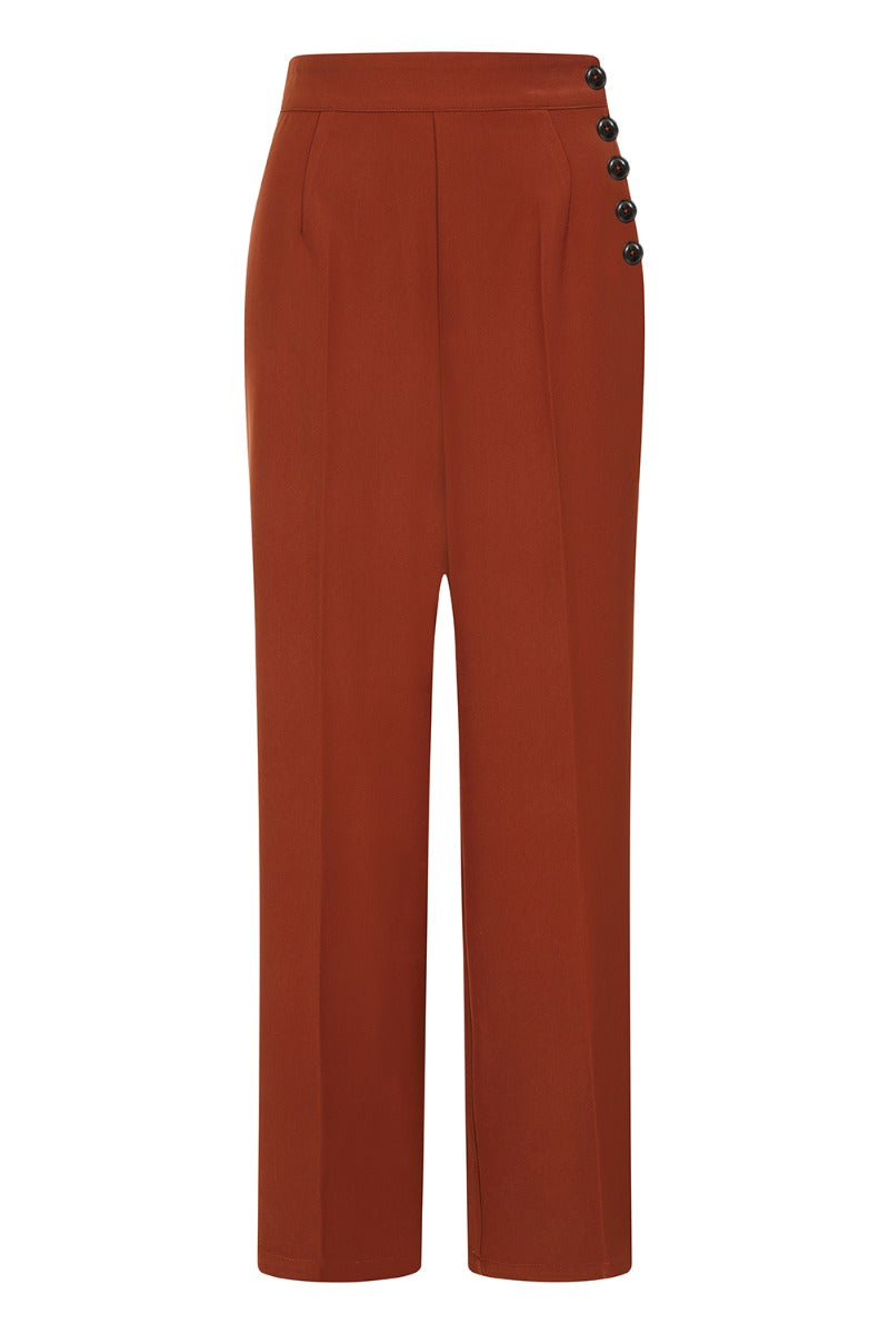 Ginger Swing Trousers Brown