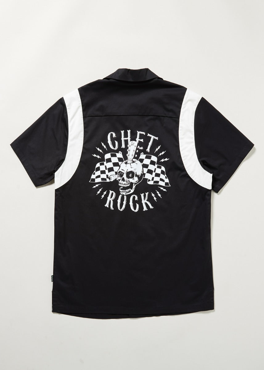 ウェア・シャツ 60s bowling shirt dead stock Amazon.com: Men's Vintage Bowling Shirt 1950s Retro Short