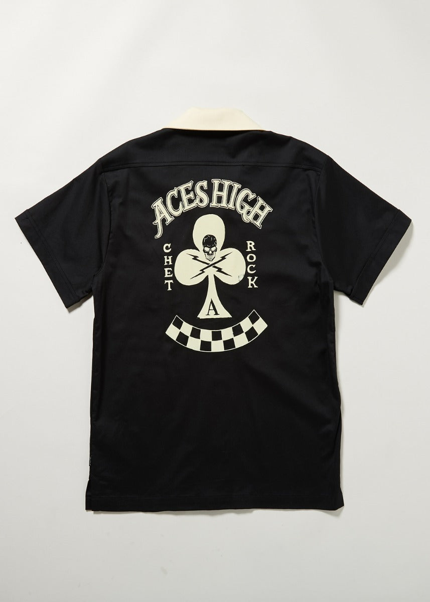 Aces High Bowling Shirt