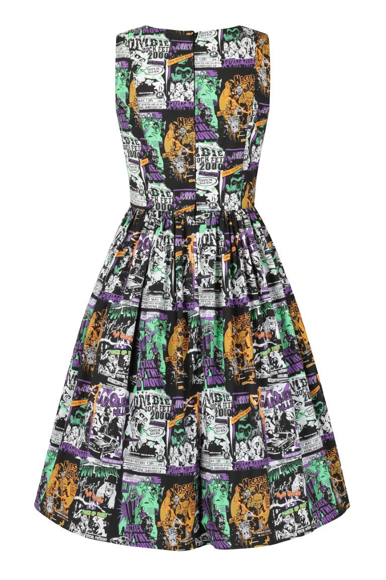 Be Afraid 50's Dress