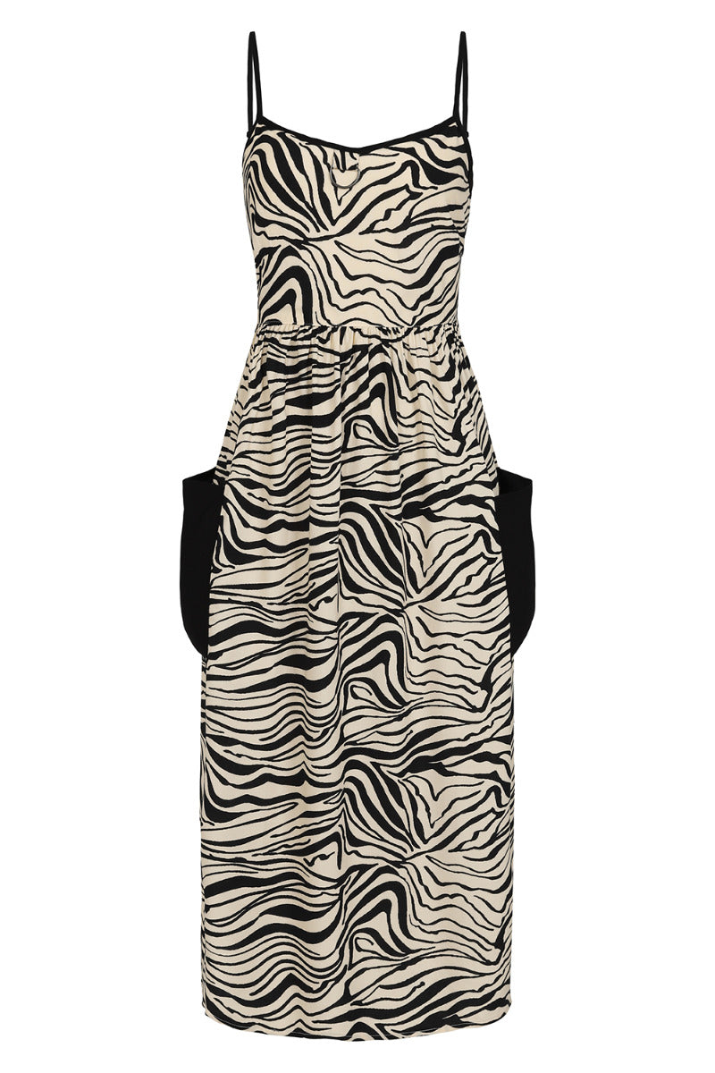 Zebra Maxi Dress