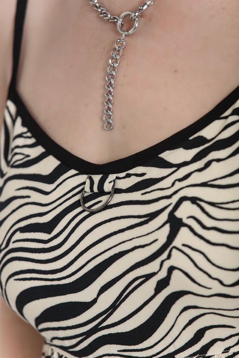 Zebra Maxi Dress