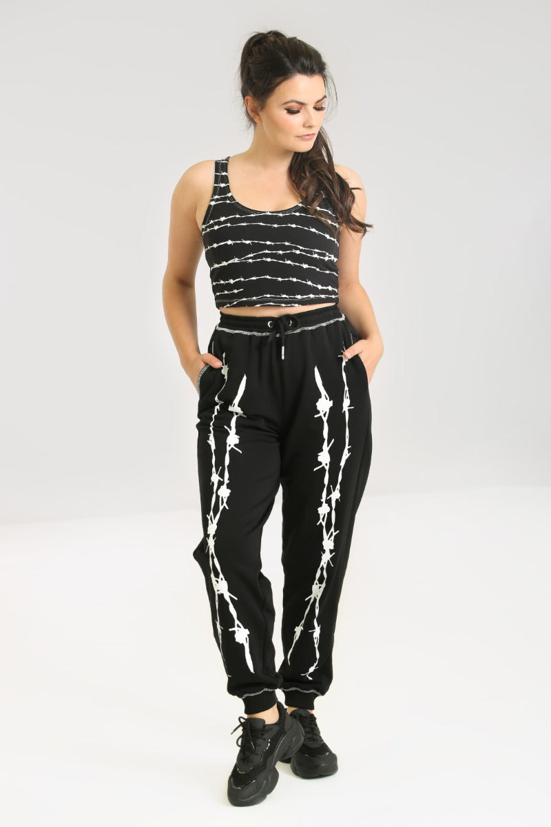 Barbed Wire Joggers