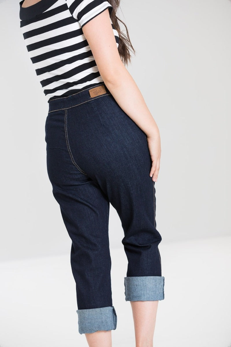 Charlie Denim Capris